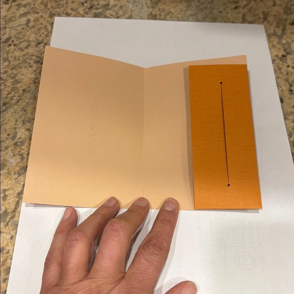 Louis Vuitton Vibrant Orange Card Holder